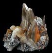 Quartz Crystals With Hematite - Jinlong Hill, China #35950-1